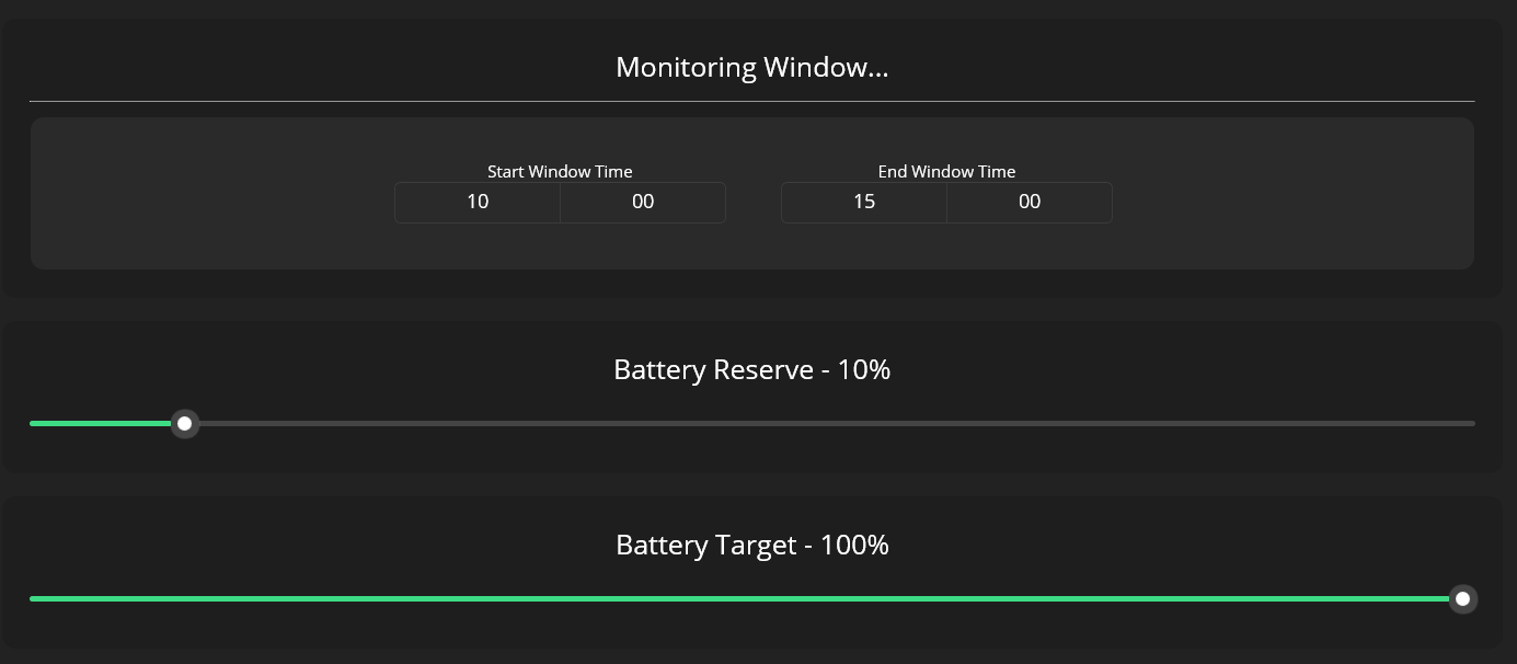 Manual Override Panel